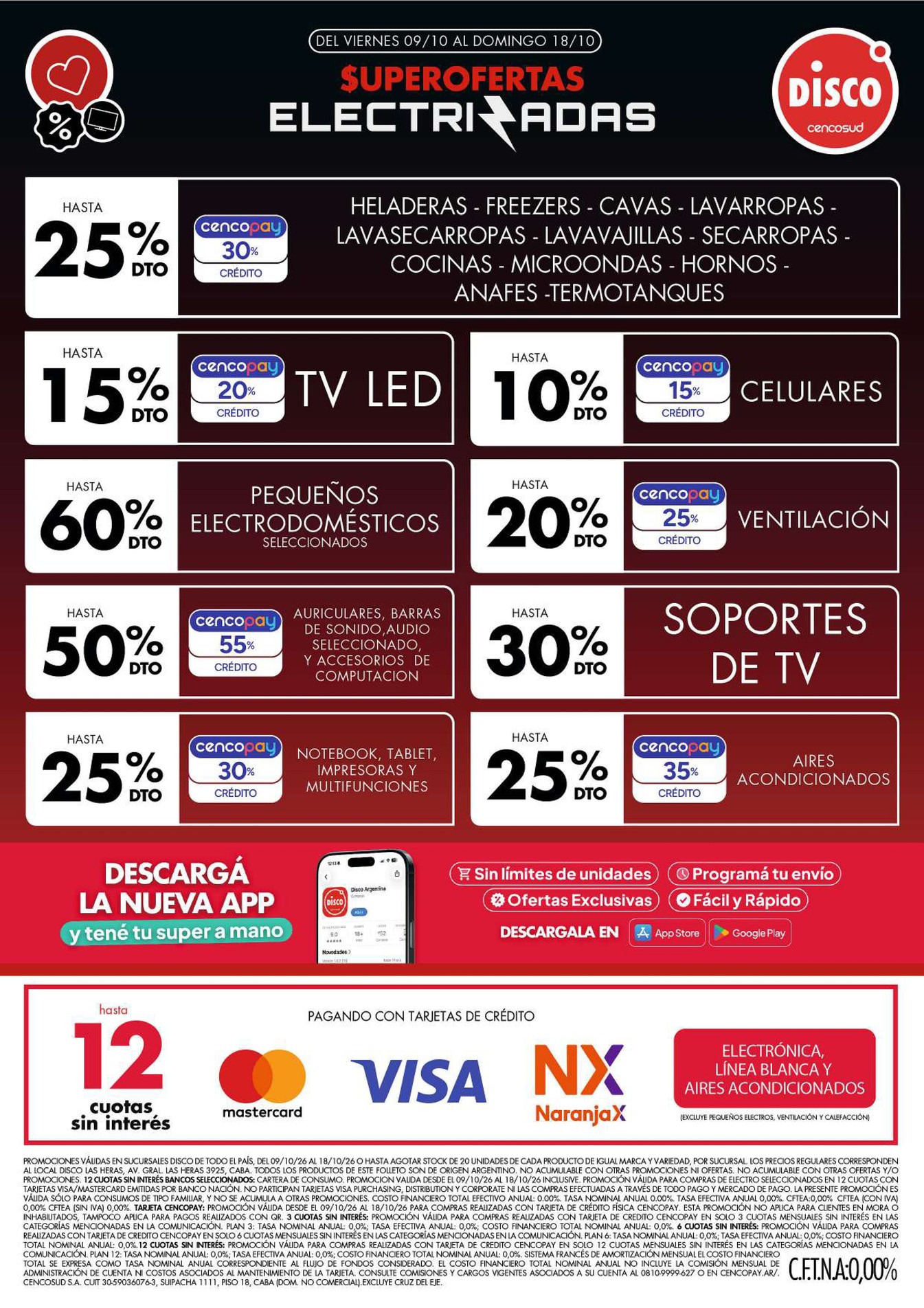 Ofertas | Electro, T. Libre y más, página 1